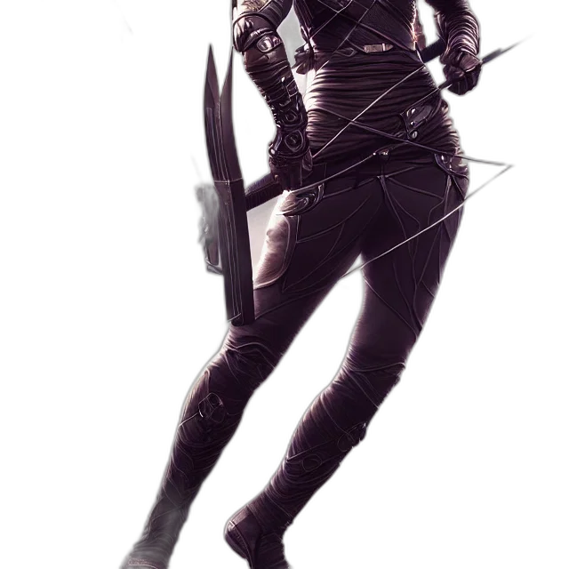 weapon, sword, staff, jacket, concept art, comic book art, cyberpunk, fantasy art transparent PNG cut-out