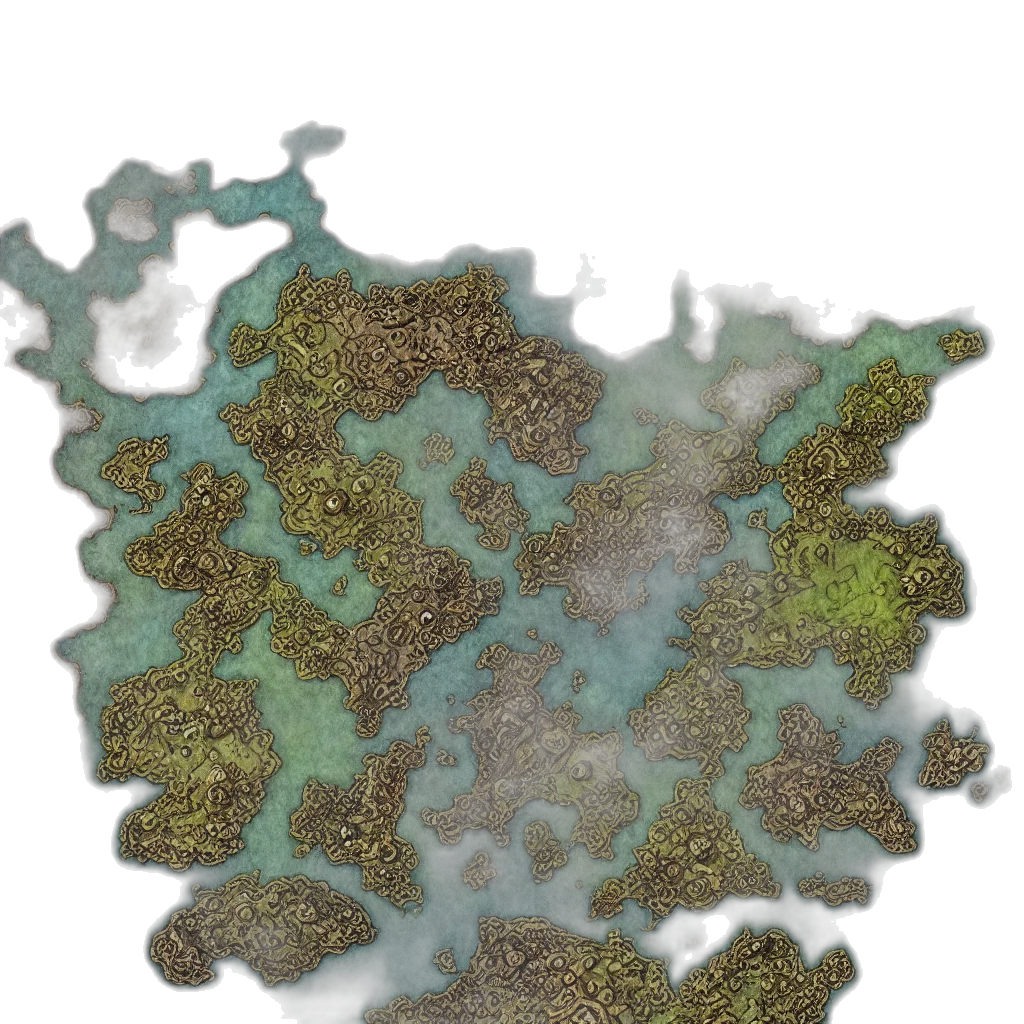 dragon, crown, concept art, fantasy art, watercolor, 3d render, fog, underwater transparent PNG cut-out