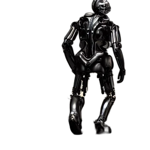 robot, creature, animal, concept art, 3d render, cyberpunk, dark, picture transparent PNG cut-out