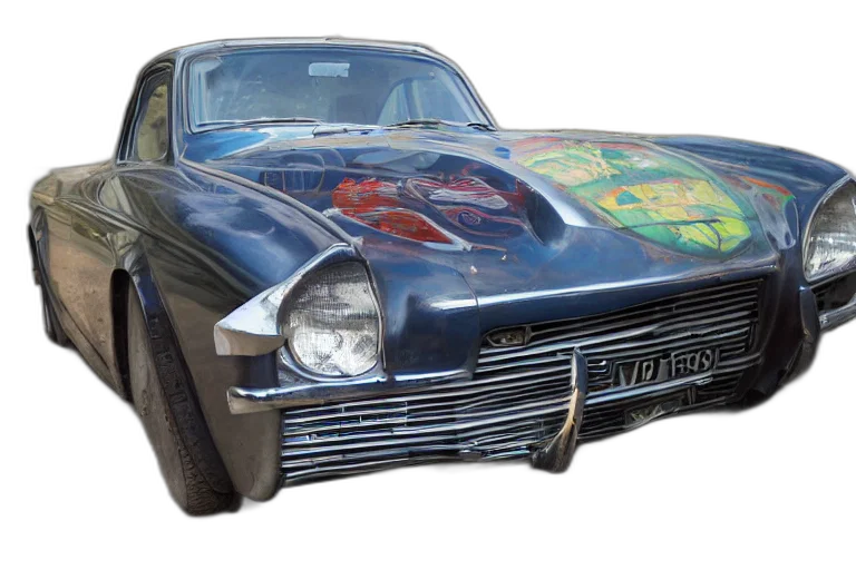 car, photorealistic, concept art transparent PNG cut-out