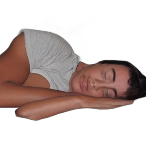 staff, face, photorealistic, sleeping transparent PNG cut-out