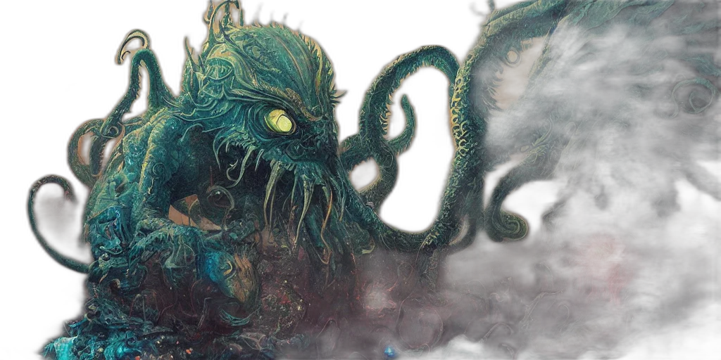creature, concept art, fantasy art, comic book art transparent PNG cut-out
