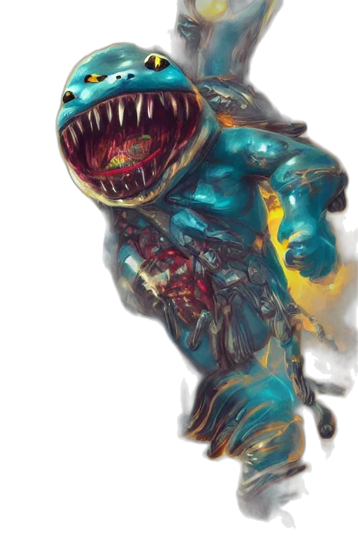 creature, dragon, mask, concept art transparent PNG cut-out