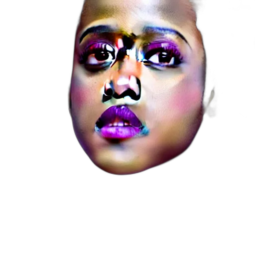 face, mask, crown, creature transparent PNG cut-out