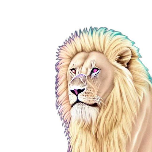 animal, crown, creature, watercolor transparent PNG cut-out