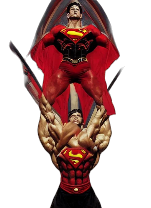 comic book art, concept art, fantasy art, 3d render transparent PNG cut-out