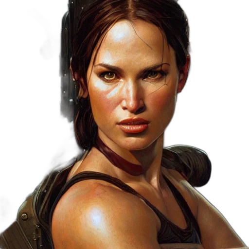 weapon, face, photorealistic, fantasy art transparent PNG cut-out