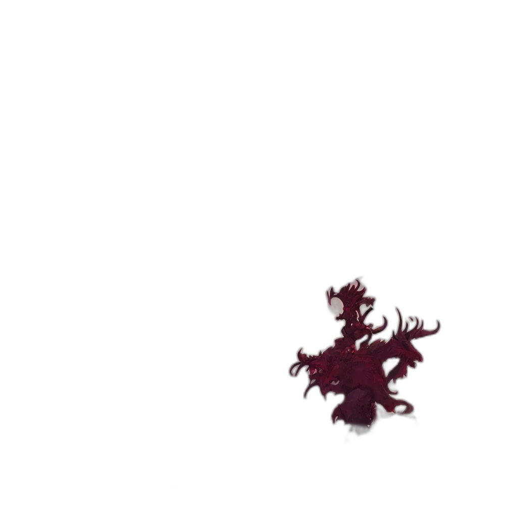 dragon, creature, hair, crown transparent PNG cut-out