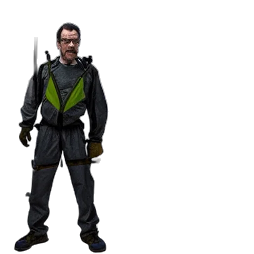 staff, jacket, weapon, 3d render, concept art, pixel art, fantasy art, green transparent PNG cut-out