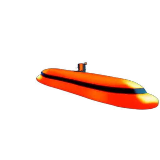 weapon, car, staff, sword, 3d render, concept art, photorealistic, submarine transparent PNG cut-out
