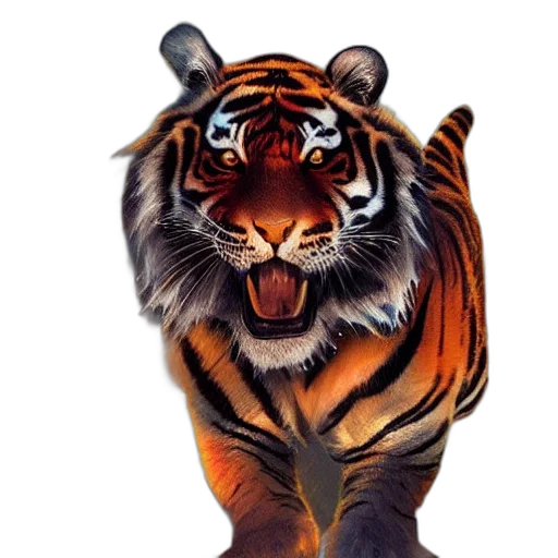 animal, creature, face, mask, photorealistic, 3d render, oil painting, concept art transparent PNG cut-out