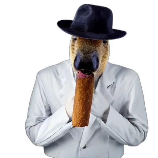 animal, hat, staff, mask transparent PNG cut-out