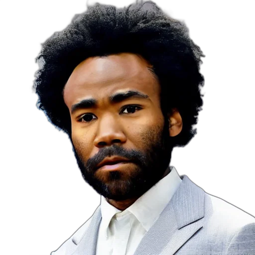 face, hair, staff, jacket transparent PNG cut-out