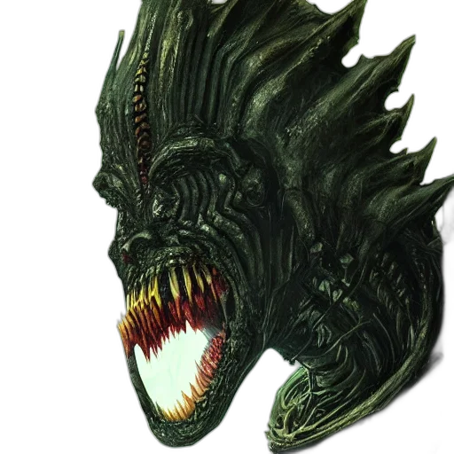 dragon, creature, animal, mask transparent PNG cut-out