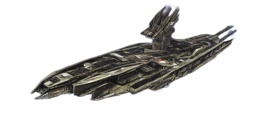 weapon, 3d render, concept art, outer space, massive, futuristic, magicpunk, egyptian transparent PNG cut-out