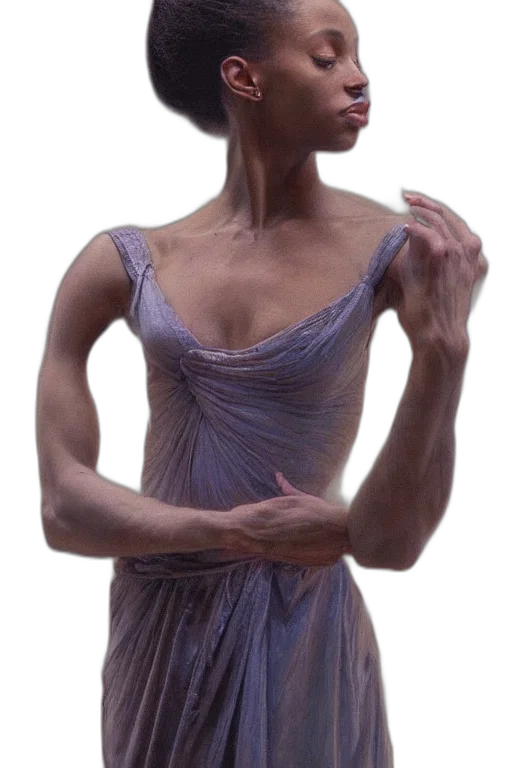 dress, staff, jewelry, face transparent PNG cut-out
