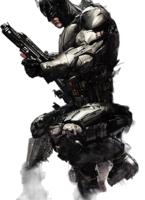robot, weapon, concept art, comic book art transparent PNG cut-out