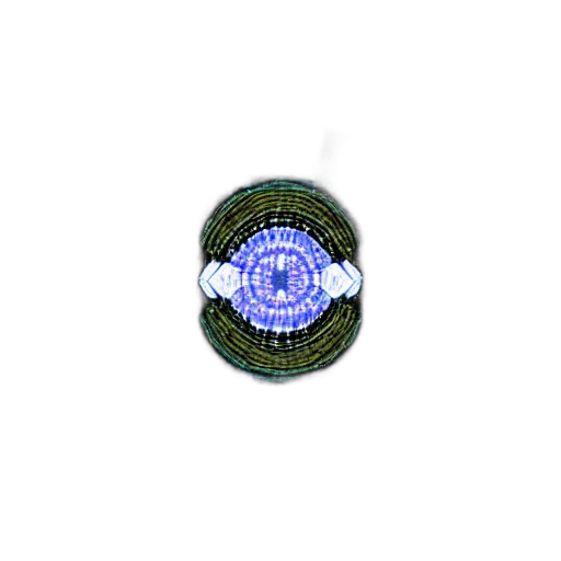 jewelry, crown, staff, flower, 3d render, pixel art, photorealistic, birdview transparent PNG cut-out