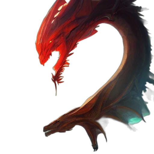 dragon, creature, weapon, animal transparent PNG cut-out