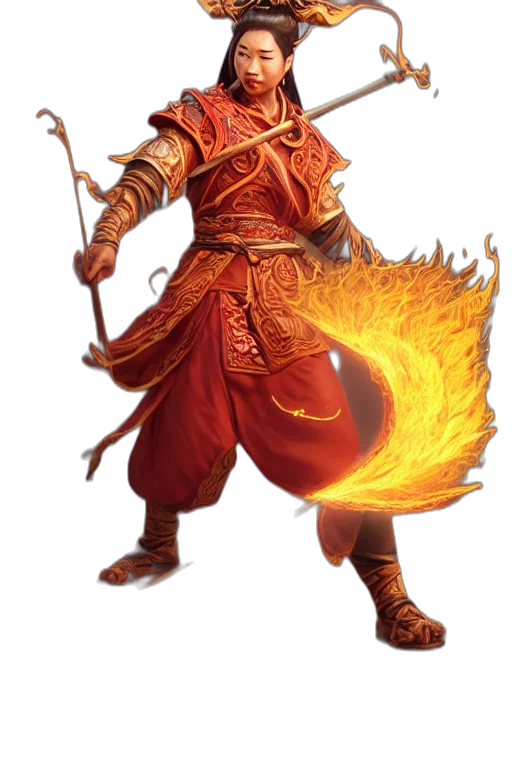 staff, dragon, fantasy art, concept art, 3d render, photorealistic, fire, red transparent PNG cut-out