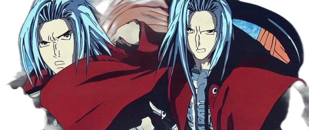 jacket, sword, anime, concept art transparent PNG cut-out