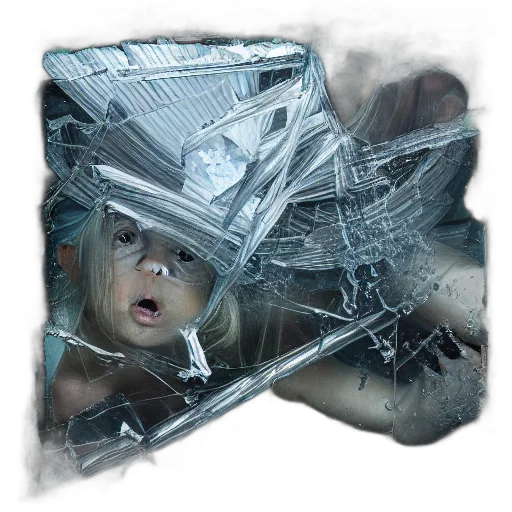 face, robot, mask, hat, concept art, 3d render, photorealistic, cyberpunk transparent PNG cut-out