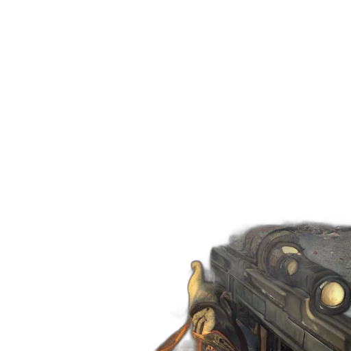 weapon, robot, mask, crown transparent PNG cut-out