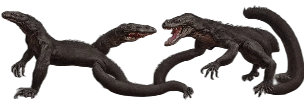 dragon, creature, animal, concept art transparent PNG cut-out