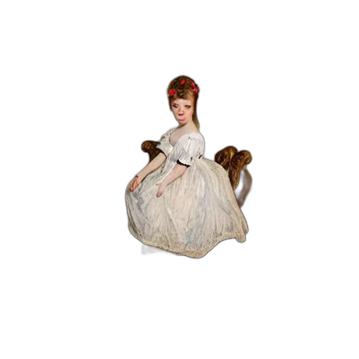 dress, crown, hat, hair transparent PNG cut-out