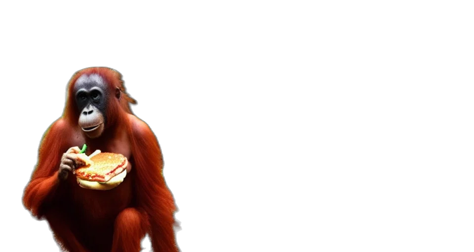 animal, food, creature, 3d render transparent PNG cut-out