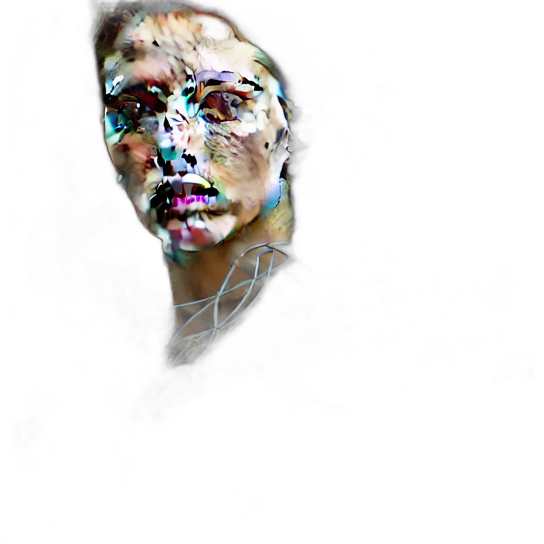 face, mask, creature, staff, photorealistic, concept art, 3d render, pixel art transparent PNG cut-out