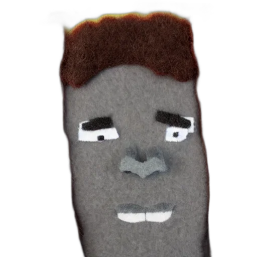 face, mask, hair, staff transparent PNG cut-out