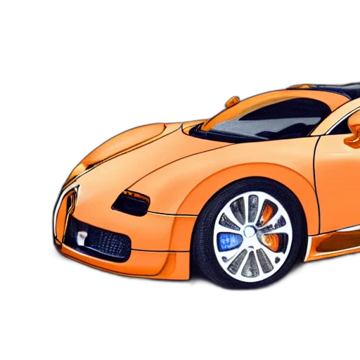car, 3d render, photorealistic, concept art transparent PNG cut-out