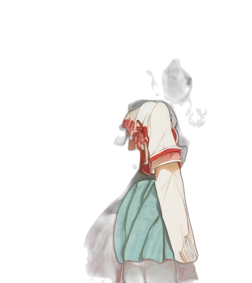 dress, crown, mask, creature transparent PNG cut-out