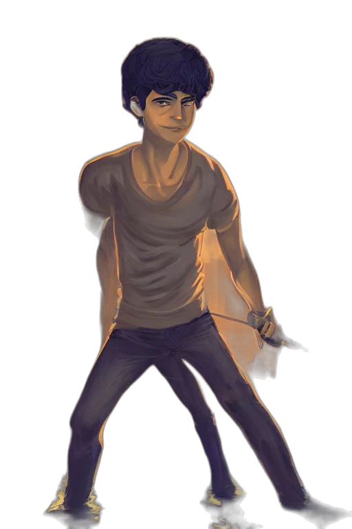 staff, sword, weapon, concept art, fantasy art, comic book art, pixel art, dark transparent PNG cut-out