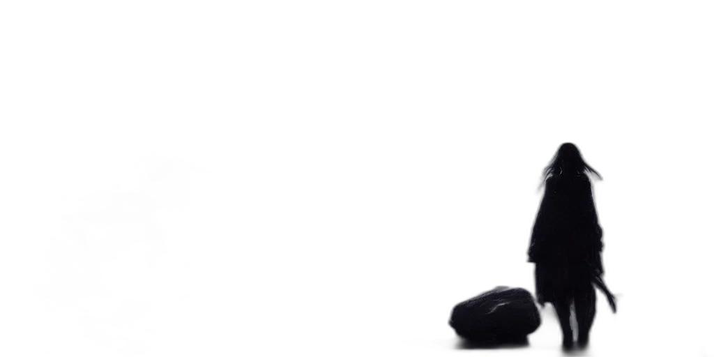 shoes, staff, hat, robot, 3d render, photorealistic, concept art, monochrome transparent PNG cut-out