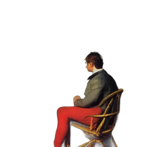 furniture, jacket, staff, shoes transparent PNG cut-out