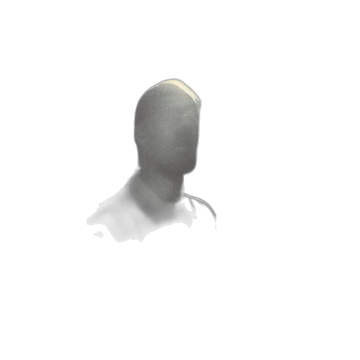 mask, face, staff, robot, 3d render, concept art, photorealistic, pixel art transparent PNG cut-out