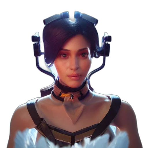 robot, face, mask, staff transparent PNG cut-out