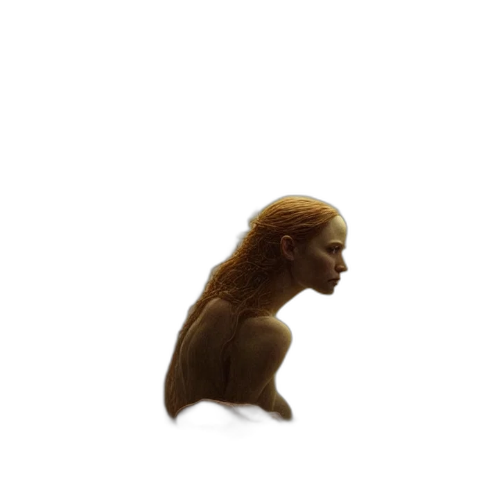 hair, crown, animal, creature, 3d render, photorealistic, concept art, pixel art transparent PNG cut-out