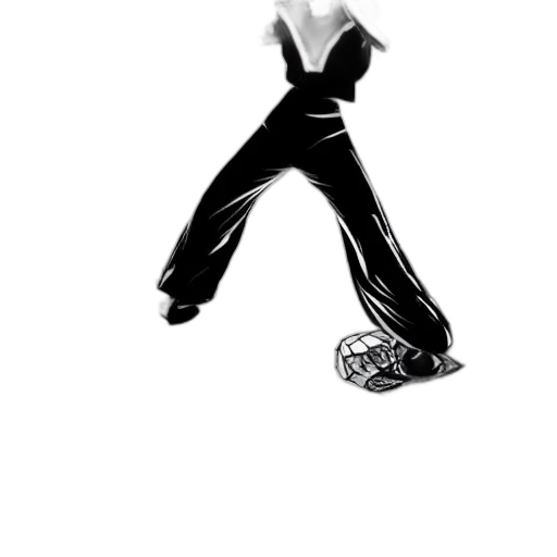 shoes, staff, jacket, robot, photorealistic, 3d render, concept art, cartoon transparent PNG cut-out