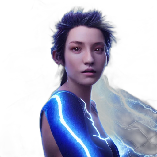 hair, creature, dragon, face, fantasy art, concept art, photorealistic, cyberpunk transparent PNG cut-out