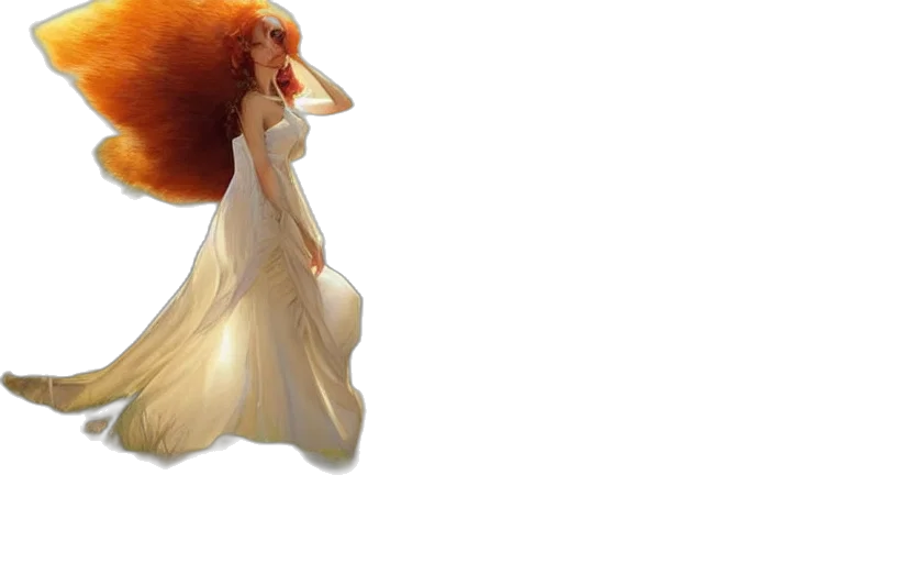 dress, hair, crown, bottle, concept art, 3d render, fantasy art, photorealistic transparent PNG cut-out