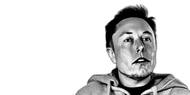 face, comic book art, photorealistic, full, distant, shot, balding, elon transparent PNG cut-out