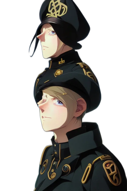 hat, crown, staff, jacket transparent PNG cut-out