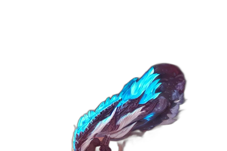 dragon, staff, weapon, creature transparent PNG cut-out