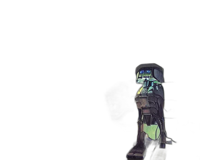 robot, bottle, weapon, shoes transparent PNG cut-out