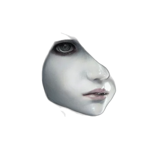 mask, face, creature, robot, photorealistic, 3d render, concept art, fantasy art transparent PNG cut-out