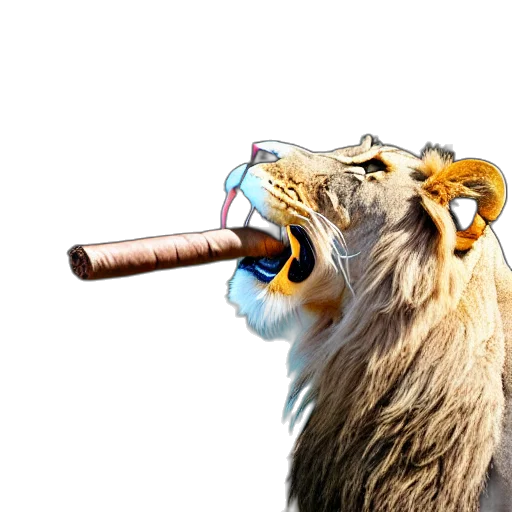 animal, staff, crown, weapon transparent PNG cut-out