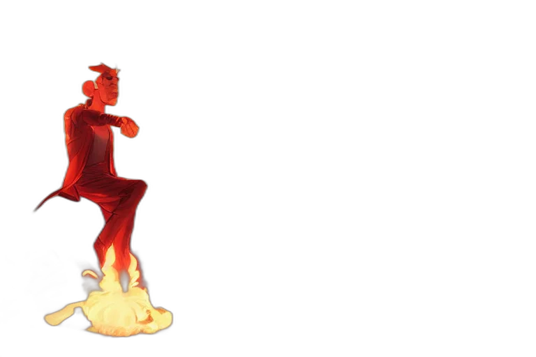 dragon, staff, creature, concept art, pixel art, 3d render, fantasy art, fire transparent PNG cut-out